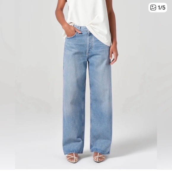 Agolde Denim - Agolde low slung baggy jeans